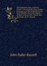 The Judgment of the Anglican Church . On the Sufficiency of Holy Scripture, and the Authority of the Holy Catholic Church in Matters of Faith. with an Intr., Notes, and Appendix, by J.F. Russell - John Fuller Russell