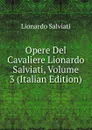 Opere Del Cavaliere Lionardo Salviati, Volume 3 (Italian Edition) - Lionardo Salviati