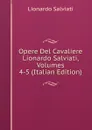 Opere Del Cavaliere Lionardo Salviati, Volumes 4-5 (Italian Edition) - Lionardo Salviati