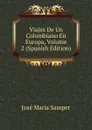 Viajes De Un Colombiano En Europa, Volume 2 (Spanish Edition) - José María Samper