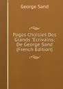 Pages Choisies Des Grands 