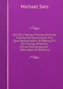 Om De I Norge Forekommende Fossile Dyrelevning-Er Fra Qvartaerperioden, Et Bidrag Til for Faunas Historie: Universitetsprogram . 1864 (Danish Edition) - Michael Sars
