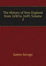 The History of New England from 1630 to 1649, Volume 2 - James Savage