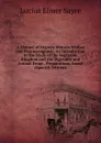 A Manual of Organic Materia Medica and Pharmacognosy: An Introduction to the Study of the Vegetable Kingdom and the Vegetable and Animal Drugs . Preparations, Insect (Spanish Edition) - Lucius Elmer Sayre