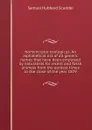 Nomenclator zoologicus. An alphabetical list of all generic names that have been employed by naturalists for recent and fossil animals from the earliest times to the close of the year 1879 - Samuel Hubbard Scudder