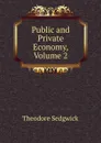 Public and Private Economy, Volume 2 - Theodore Sedgwick