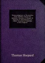 Theses sabbaticae, or, The doctrine of the Sabbath: wherein the Sabbaths I. Morality, II. Change, III. Begining, IV. Sanctification, are clearly . sermons in Cambridge in New-England . - Thomas Shepard