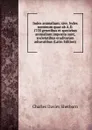 Index animalium; sive, Index nominum quae ab A.D. 1758 generibus et speciebus animalium imposita sunt, societatibus eruditorum adiuvatibus (Latin Edition) - Charles Davies Sherborn