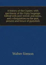 A history of the Gipsies: with specimens of the Gipsy language. Edited with pref. introd. and notes, and a disquisition on the past, present and future of gipsydom - Walter Simson