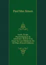 Swift; Etude Psychologique Et Litteraire: Suivie D.un Essai Sur Les Medecins De Gil Blas (French Edition) - Paul Max Simon