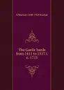 The Gaelic bards from 1411 to 1517 i.e. 1715 - A Maclean 1840-1924 Sinclair