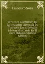 Versiones Castellanas De La Jerusalem Libertada De Torcuato Tasso: Estudio Bibliografico Leido En El Liceo Hidalgo (Spanish Edition) - Francisco Sosa