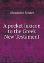 A pocket lexicon to the Greek New Testament - Alexander Souter