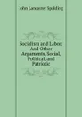 Socialism and Labor: And Other Arguments, Social, Political, and Patriotic - John Lancaster Spalding