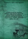 A hand-book for chemists of beet-sugar houses and seed-culture farms. Containing selected methods of analysis, sugar-house control, reference tables, etc., etc - Guilford L. 1858-1925 Spencer