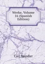 Werke, Volume 16 (Spanish Edition) - Carl Spindler