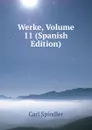 Werke, Volume 11 (Spanish Edition) - Carl Spindler