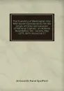 The Founding of Washington City: With Some Considerations On the Origin of Cities and Location of National Capitals ; an Address Read Before the . Society, May 12Th, 1879, Issues 16-17 - Ainsworth Rand Spofford