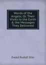 Words of the Angels; Or, Their Visits to the Earth . the Messages They Delivered - Ewald Rudolf Stier