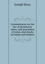 Commentaries on the law of promissory notes, and guaranties of notes, and checks on banks and bankers - Joseph Story