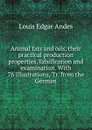 Animal fats and oils, their practical production properties, falsification and examination. With 76 illustrations, Tr. from the German - Louis Edgar Andés