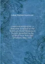 American emigration: a discourse in behalf of the American Home Missionary Society, preached in the cities of New York and Brooklyn, May, 1857 - Julian Monson Sturtevant