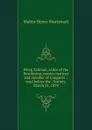 Peleg Tallman, sailor of the Revolution, master mariner and member of Congress .; read before the . Society, March 31, 1899 - Walter Henry Sturtevant