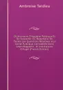 Dictionnaire D.hygiene Publique Et De Salubrite: Ou Repertoire De Toutes Les Questions Relatives a La Sante Publique. Consideree Dans Leurs Rapports . Et Institutions D.hygie (French Edition) - Ambroise Tardieu