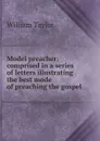 Model preacher: comprised in a series of letters illustrating the best mode of preaching the gospel - William Taylor