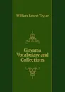 Giryama Vocabulary and Collections - William Ernest Taylor