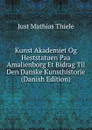 Kunst Akademiet Og Heststatuen Paa Amalienborg Et Bidrag Til Den Danske Kunsthistorie (Danish Edition) - Just Mathias Thiele