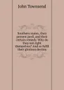 Southern states, their present peril, and their certain remedy. Why do they not right themselves. And so fulfil their glorious destiny - John Townsend