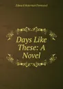 Days Like These: A Novel - Edward Waterman Townsend