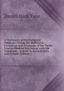 A Dictionary of Psychological Medicine: Giving the Definition, Etymology and Synonyms of the Terms Used in Medical Psychology with the Symptoms, . Lunacy in Great Britain and Ireland, Volume 2 - Daniel Hack Tuke