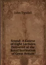 Sound: A Course of Eight Lectures Delivered at the Royal Institution of Great Britain - John Tyndall
