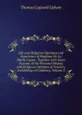 Life and Religious Opinions and Experience of Madame De La Mothe Guyon: Together with Some Account of the Personal History and Religious Opinions of Fenelon, Archbishop of Cambray, Volume 2 - Upham Thomas Cogswell