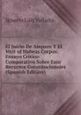 El Juicio De Amparo Y El Writ of Habeas Corpus: Ensayo Critico-Comparativo Sobre Esos Recursos Constitucionales (Spanish Edition) - Ignacio Luis Vallarta