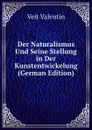 Der Naturalismus Und Seine Stellung in Der Kunstentwickelung (German Edition) - Veit Valentin