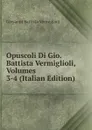 Opuscoli Di Gio. Battista Vermiglioli, Volumes 3-4 (Italian Edition) - Giovanni Battista Vermiglioli