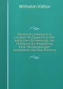 Deutsches Lesebuch in Lautschrift (Zugleich in Der Amtlichen Schreibung): Als Hilfsbuch Zur Erwerbung Einer Mustergultigen Aussprache (German Edition) - Wilhelm Viëtor