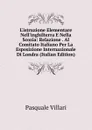 L.istruzione Elementare Nell.inghilterra E Nella Scozia: Relazione . Al Comitato Italiano Per La Esposizione Internazionale Di Londra (Italian Edition) - Pasquale Villari