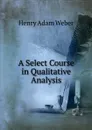 A Select Course in Qualitative Analysis - Henry Adam Weber