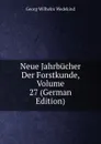 Neue Jahrbucher Der Forstkunde, Volume 27 (German Edition) - Georg Wilhelm Wedekind