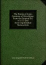 The Poems of Anne, Countess of Winchilsea: From the Original Ed. of 1713 and from Unpublished Manuscripts - Anne Kingsmill Finch Winchilsea