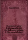 Biographien Zur Kulturgeschichte Der Schweiz, Volume 2 (German Edition) - Rudolf Wolf