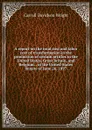 A report on the total cost and labor cost of transformation in the production of certain articles in the United States, Great Britain, and Belgium. . of the United States Senate of June 26, 1897 - Wright Carroll Davidson
