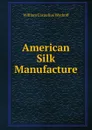 American Silk Manufacture - William Cornelius Wyckoff