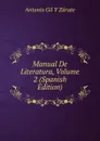 Manual De Literatura, Volume 2 (Spanish Edition) - Antonio Gil y Zárate