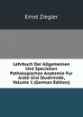 Lehrbuch Der Allgemeinen Und Speciellen Pathologischen Anatomie Fur Arzte Und Studirende, Volume 1 (German Edition) - Ernst Ziegler
