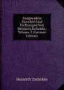Ausgewahlte Novellen Und Dichtungen Von Heinrich Zschokke, Volume 3 (German Edition) - Heinrich Zschokke